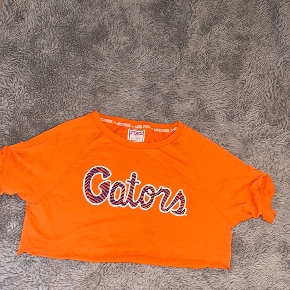 Pink Gator Crop Top
